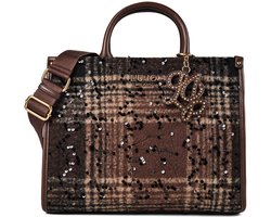 LIU JO handtas schoudertas Ridhi Tote Bag T. Moro bruine