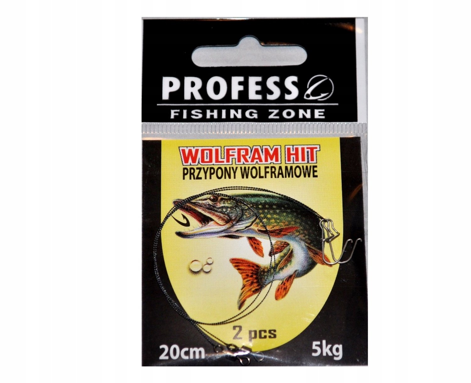 PROFESS Wolframen Onderlijnen (2 stuks) 5kg / 20cm
