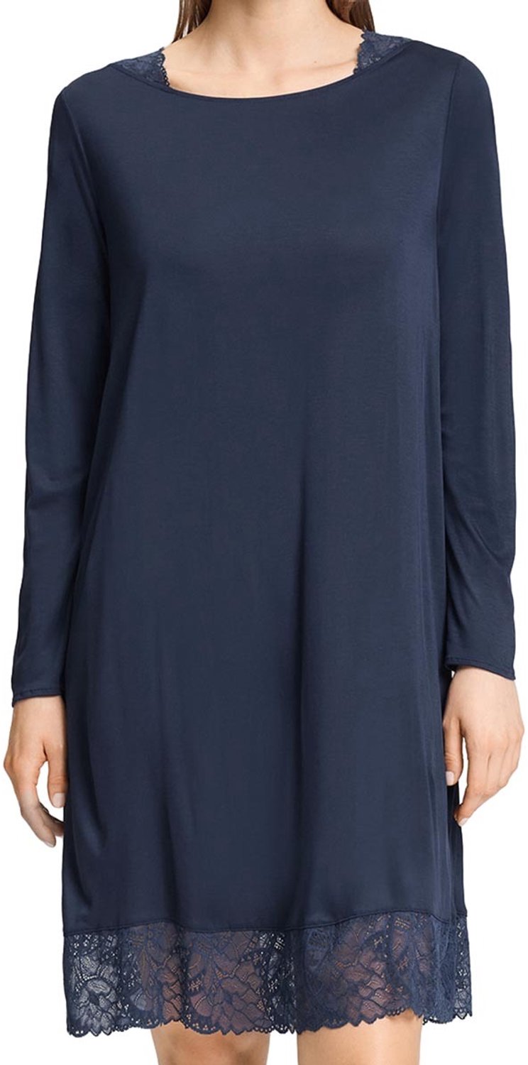 Hanro Dames nachthemd Azelia deep navy