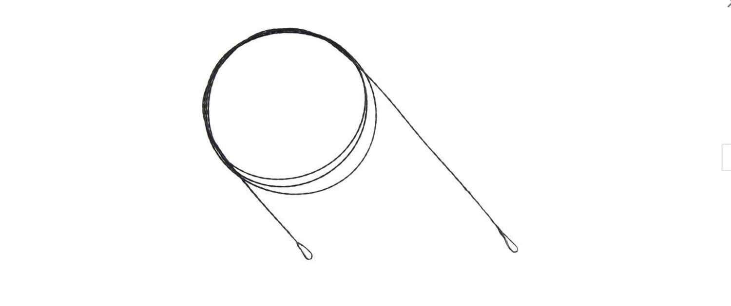 Merkloos Wolfram Leader 40cm 8kg - 2 stuks