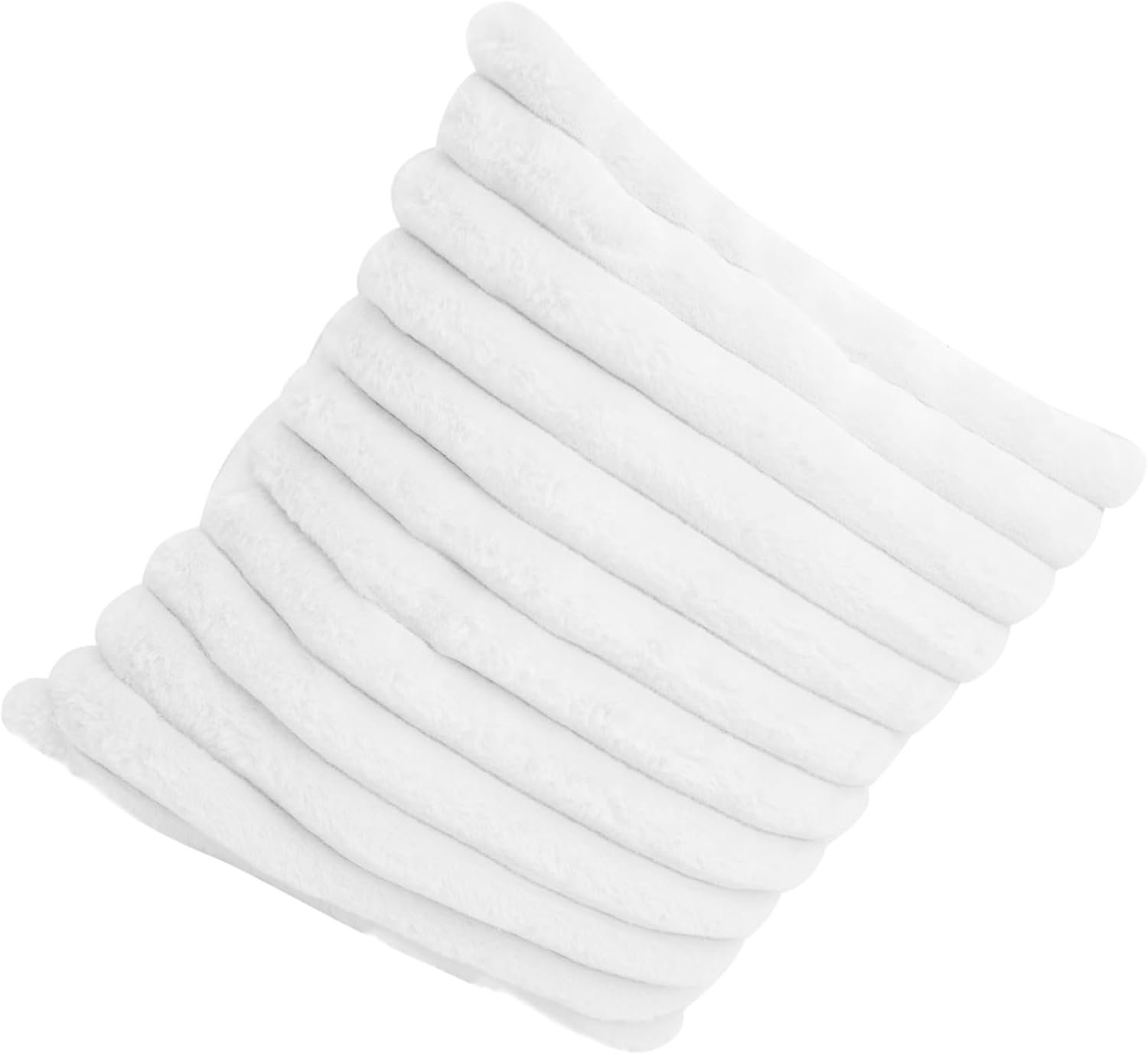 Decoratieve Kussenhoes Van Pluche Vierkante Kussenhoes Met Verstopte Rits Voor Bank Stoel Beschermt Tegen Krassen Vlekken