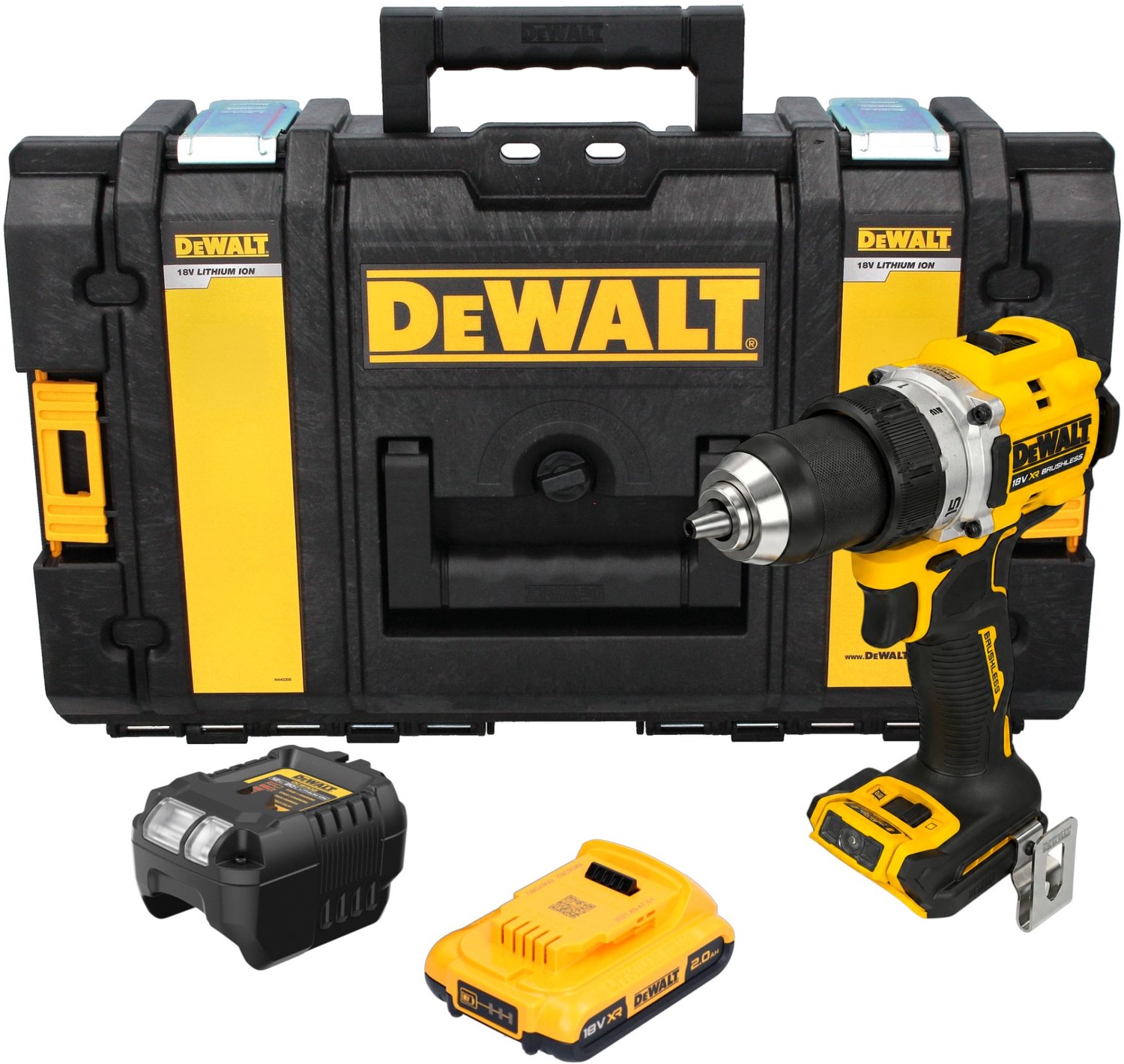 DeWalt DCD 800 N accuboormachine 18 V 90 Nm borstelloos solo - zonder accu, zonder oplader