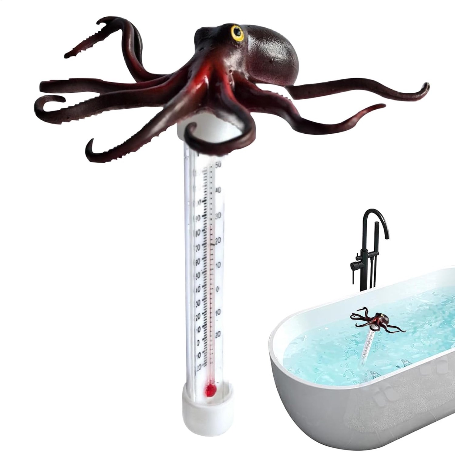 Zwembadthermometer, vormig meetapparaat