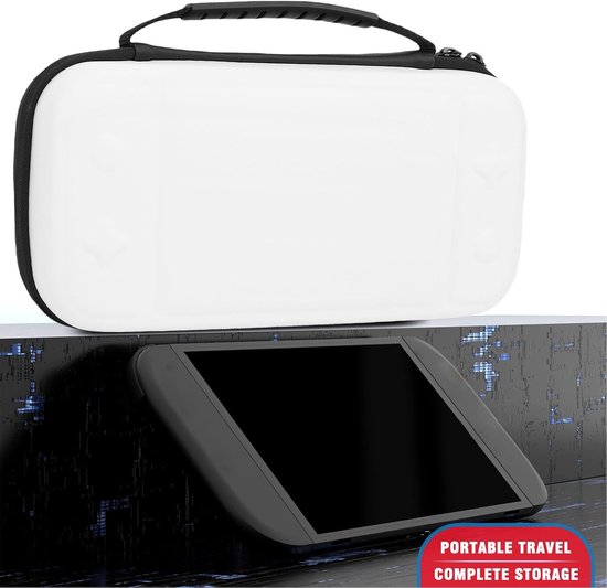 lyrlody Handheld Game Console Draagtas, voor 2 (WHITE) — afbeelding 2