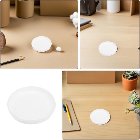 30 Stuks Witte Plastic Mailing Tube End Caps Herbruikbare Sluitdop met Strakke Afdichting voor Documenten Posterbuizen Kunstwerkbescherming — afbeelding 5