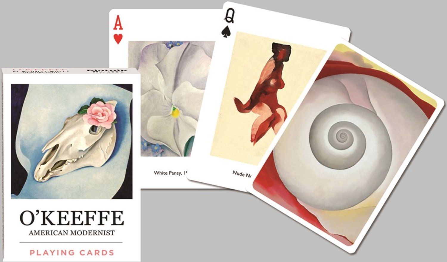 Piatnik Georgia O'Keeffe Speelkaarten - Enkeldeks