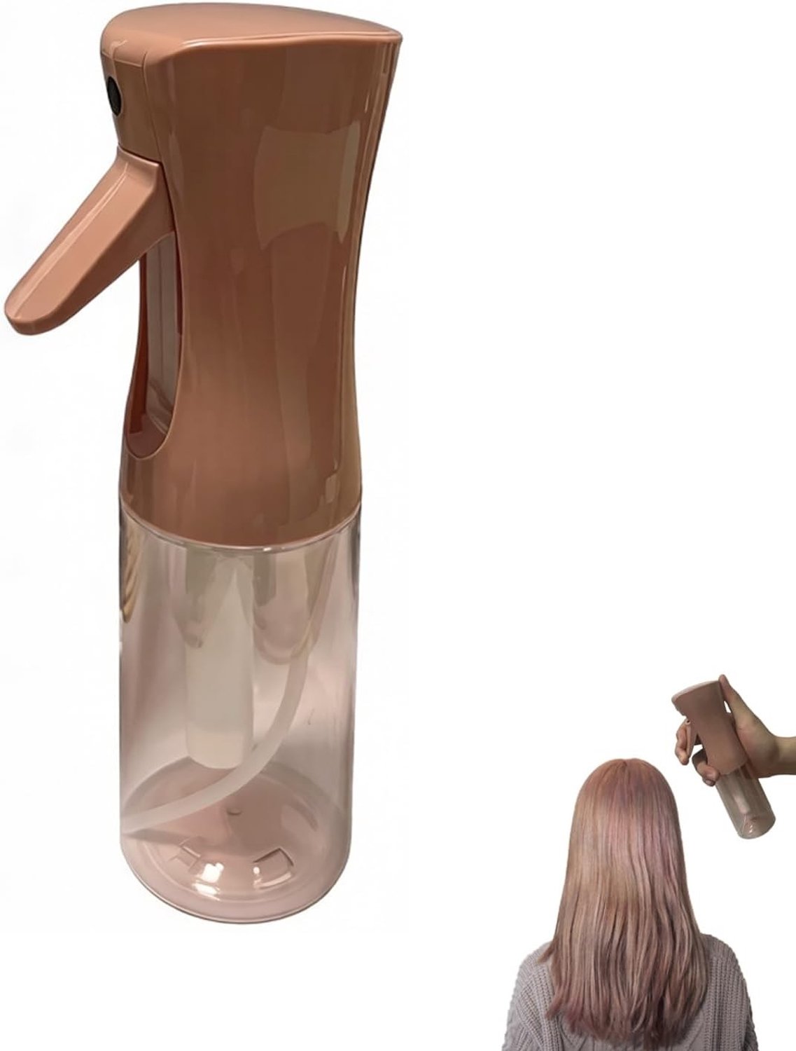 Spuitfles met Fijne Nevel - Transparant - 500 ml - Multifunctioneel voor Haar, Huid, Planten en Dieren