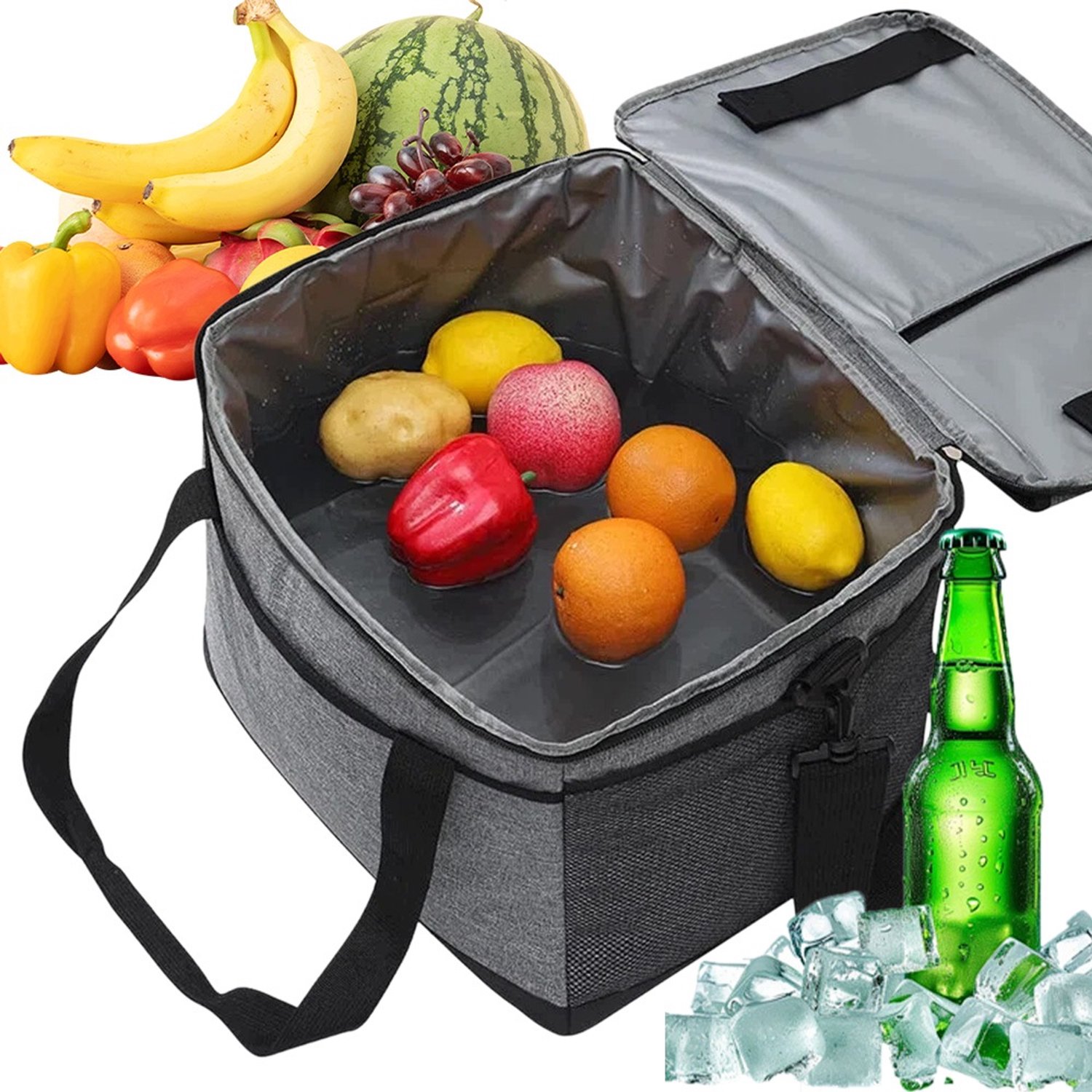 Draagbare Koeltas Picknick 35L - Thermische Isolatie