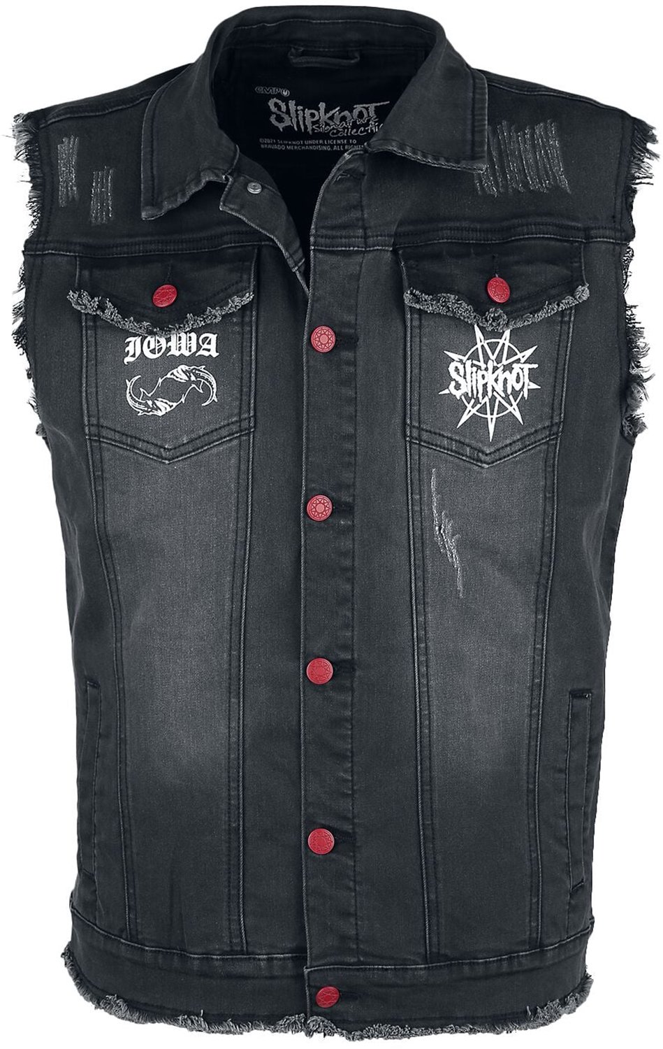 Slipknot EMP Signature Collection Heren Bodywarmer - zwart - XXL
