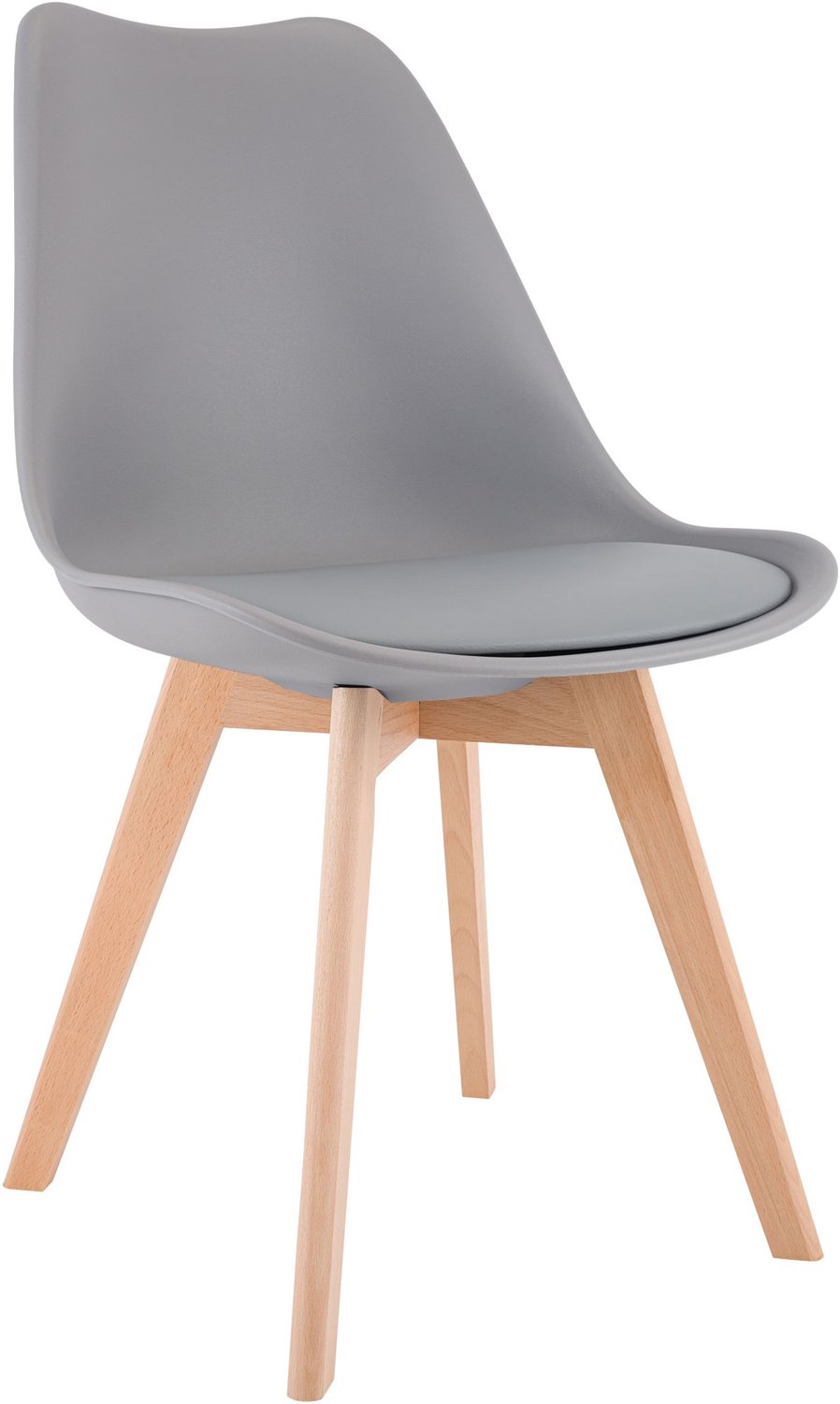 Luxe Comfort Verona 0035 stoel - grijs Kunststof/grijs