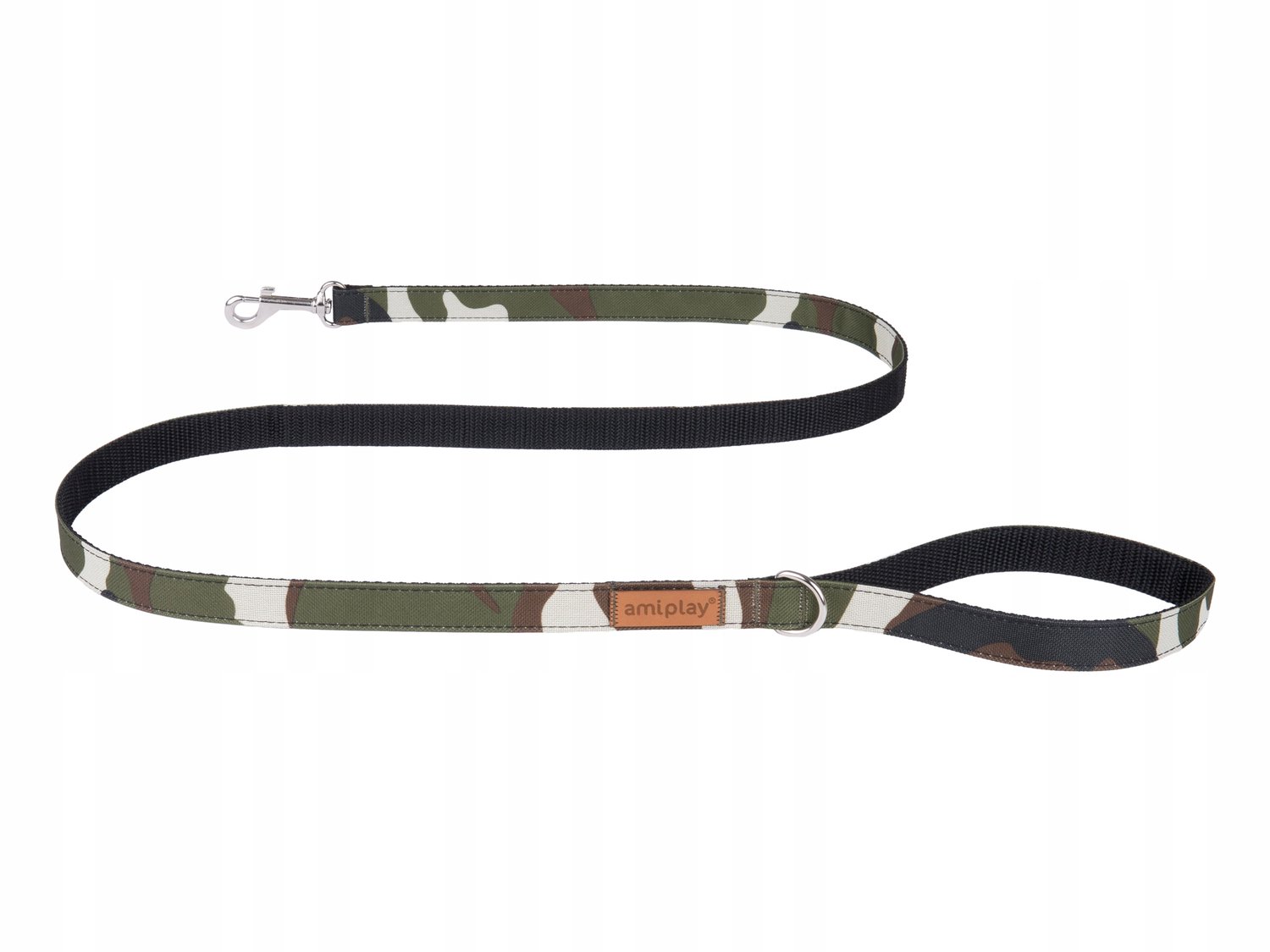 Amiplay Hondenlijn L 140cm Camouflage - Duurzaam & Weerbestendig