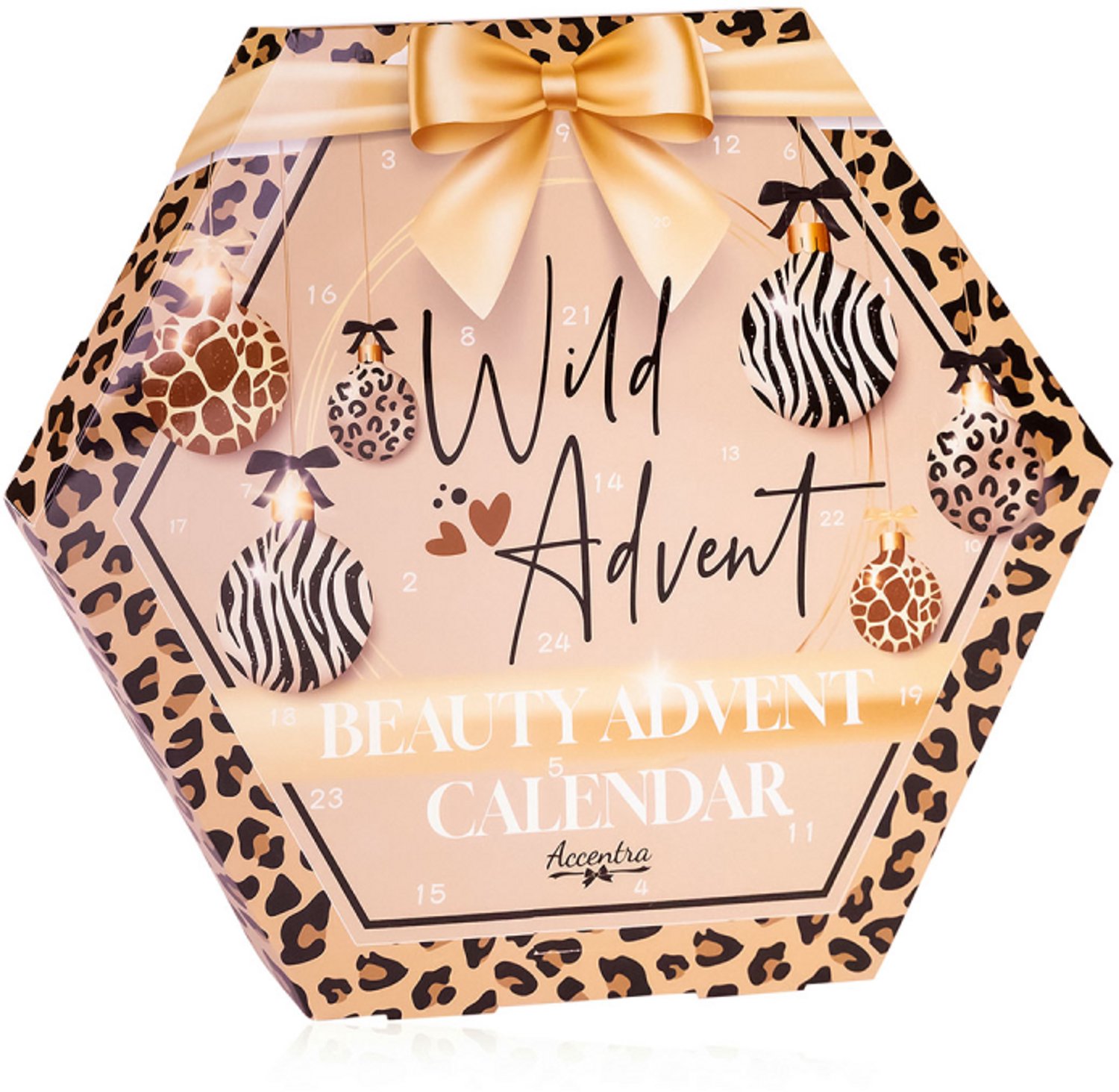 adventskalender 2026 - wild advent -make-up - 24 verrassingen - dierenprint - kerstkalender - beauty adventskalender – foto 3