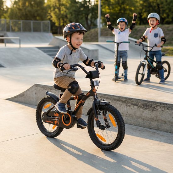 Kinderfiets 16 inch - Jongensfiets / Meisjesfiets - Vanaf 4-5 jaar — afbeelding 3