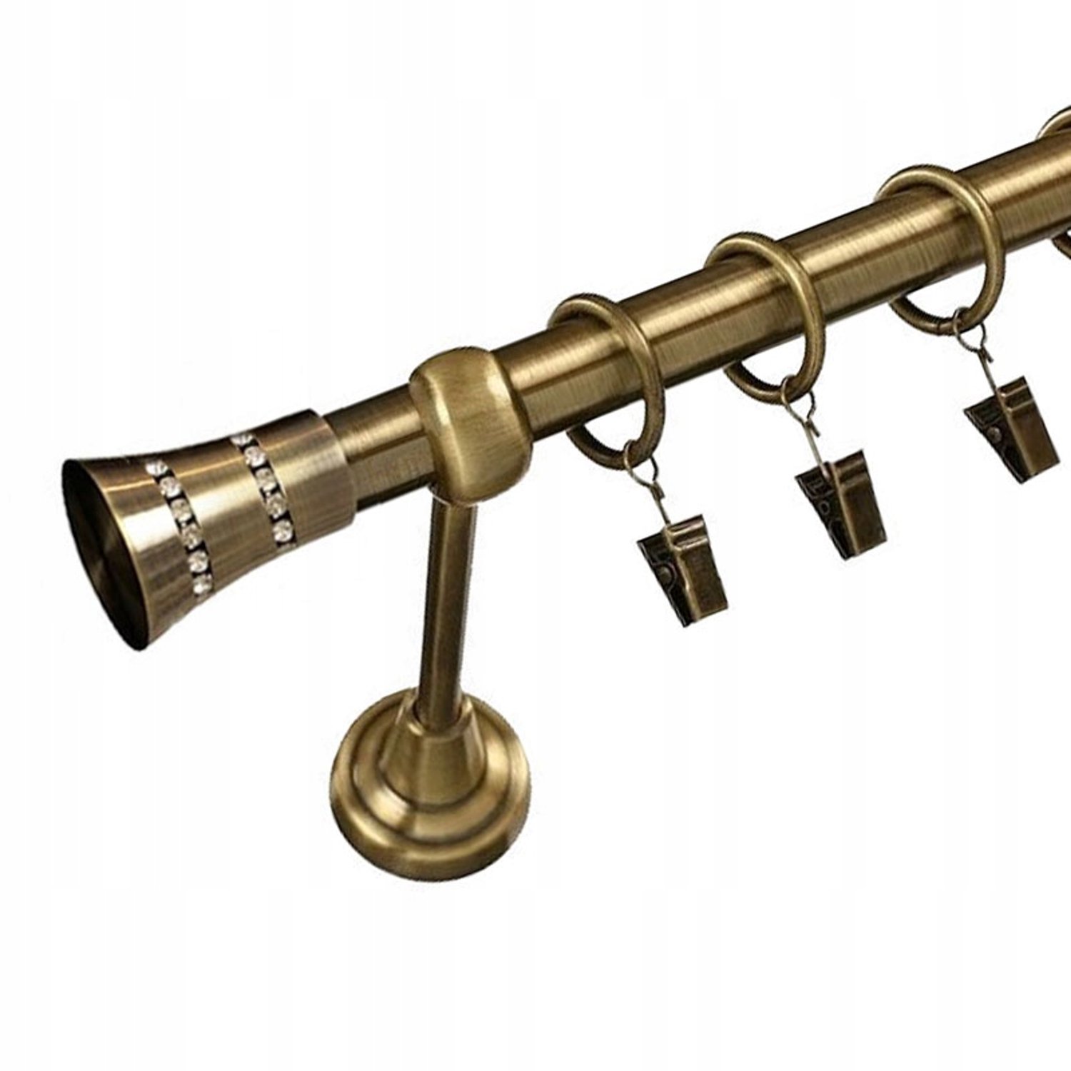Elegante gordijnroede 300 cm, 19 mm dikte