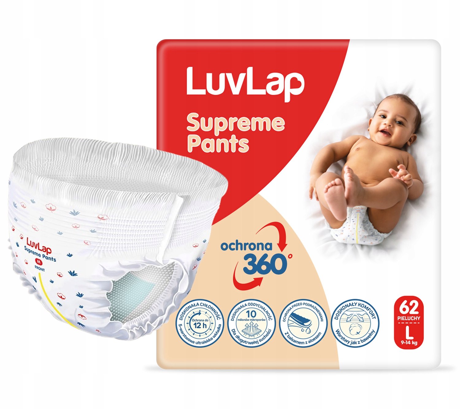 LuvLap luiers maat 5 | 62 stuks