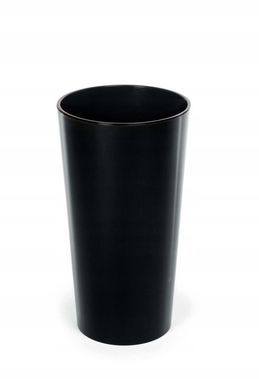 Lilia Pot Z Wkładem - Zwart Glans, Ø19cm x 36cm