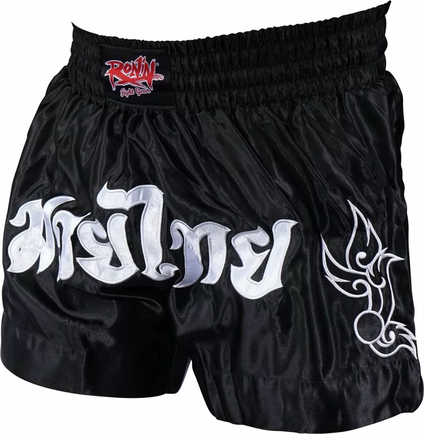 Ronin Kickboks Broek Tattoo zwart/wit L