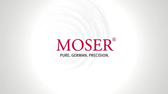 Moser 1400-0050 Tondeuse voor Haar en Baard – Met 4 Opzetkammen en Accessoires