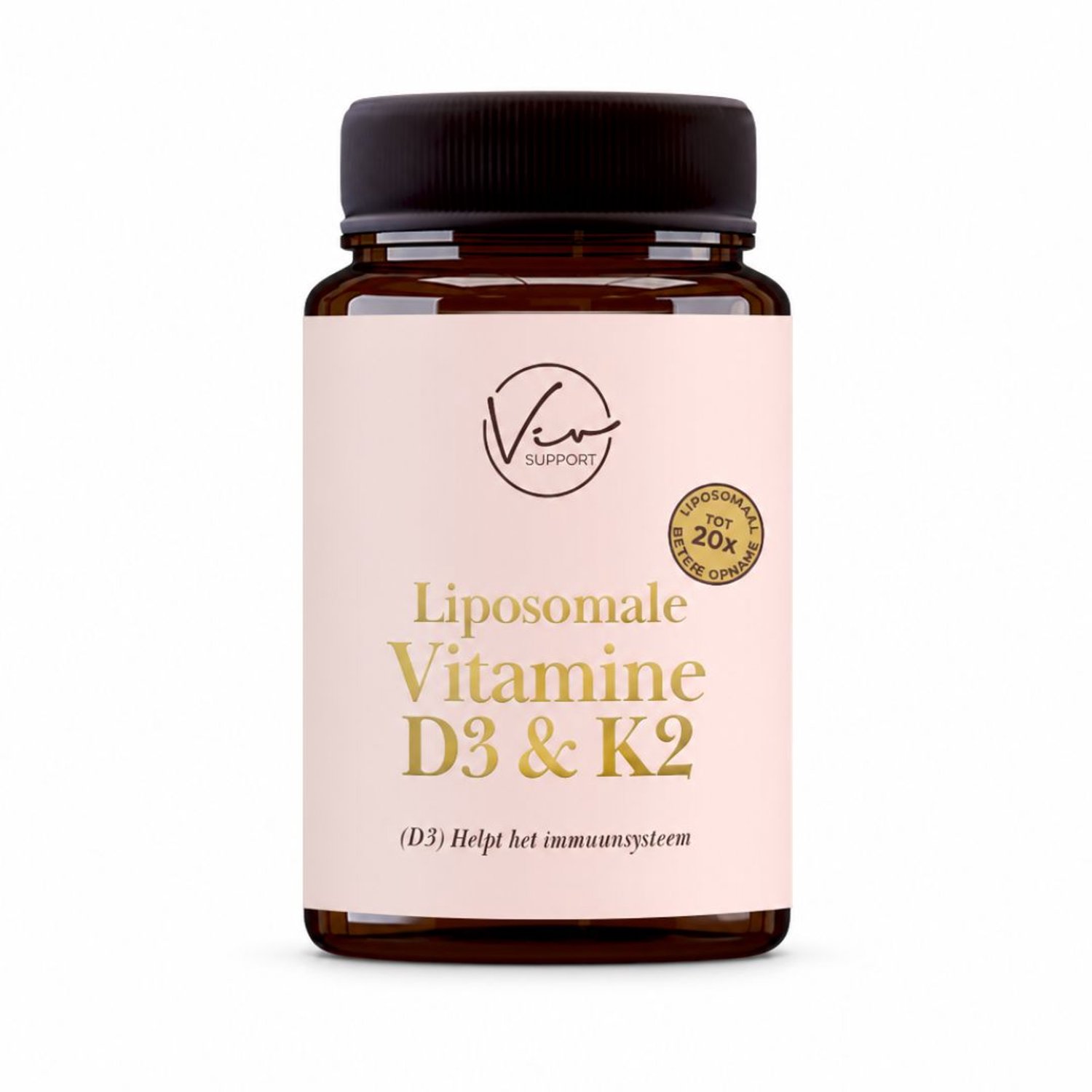 Vitamine D3 & K2 Supplementen/Tabletten/Capsules - Immuunsysteem & Weerstand - Viv Support - Vivian Reijs