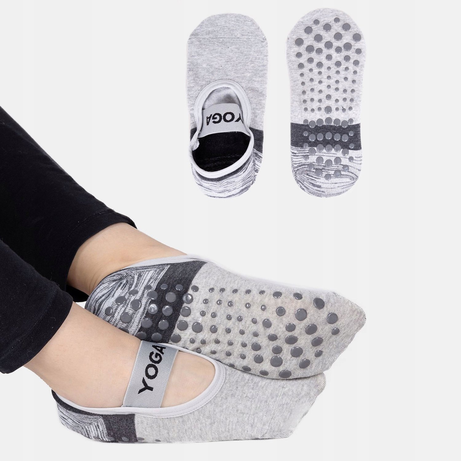 Antislip Sokken voor Yoga & Fitness - Dames Maat 36-41