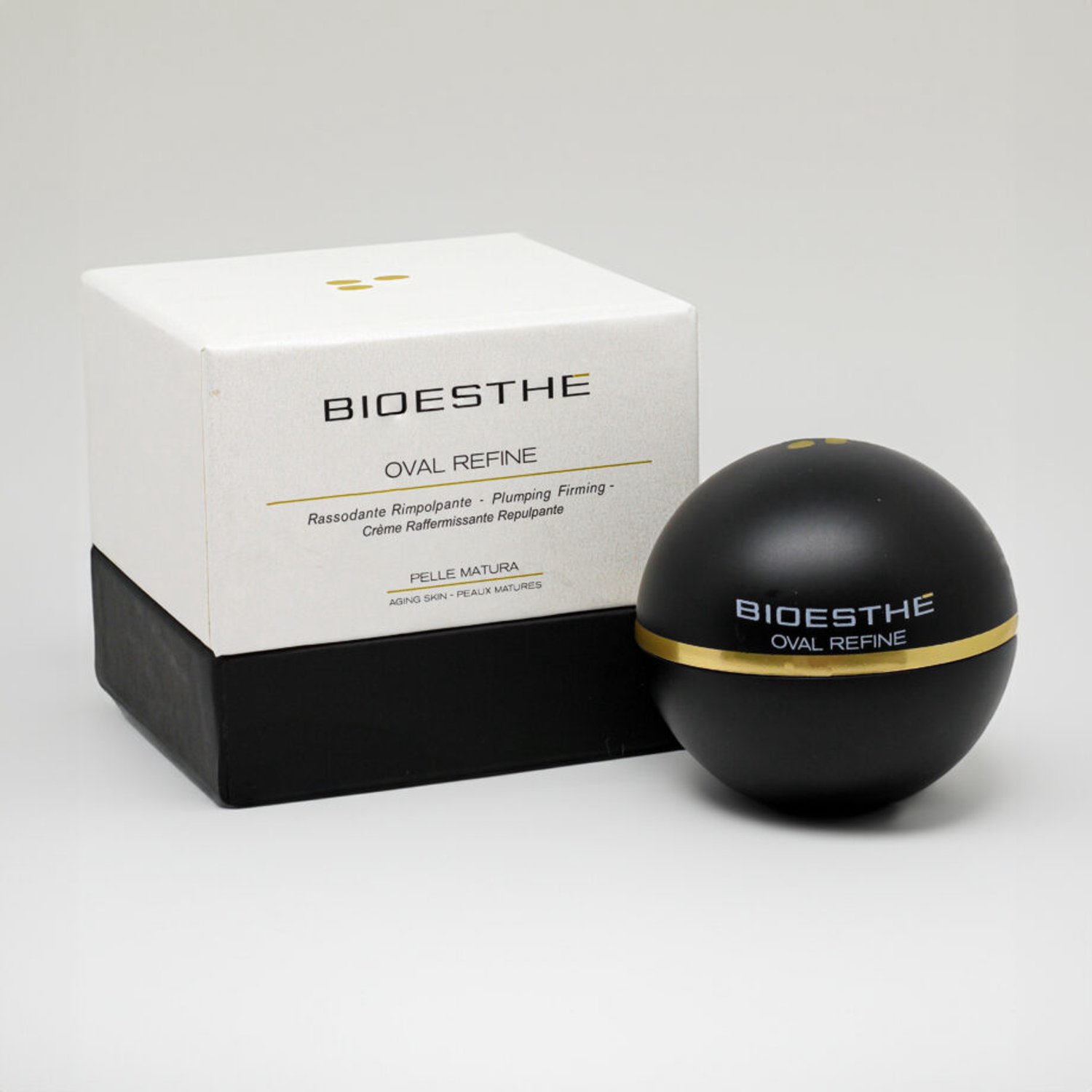 Bioesthe Oval Refine Plumbing Firming Aging Skin -Plumps and Redensifes The Skin Making it Turgid-Compact and Velvety-50 ml