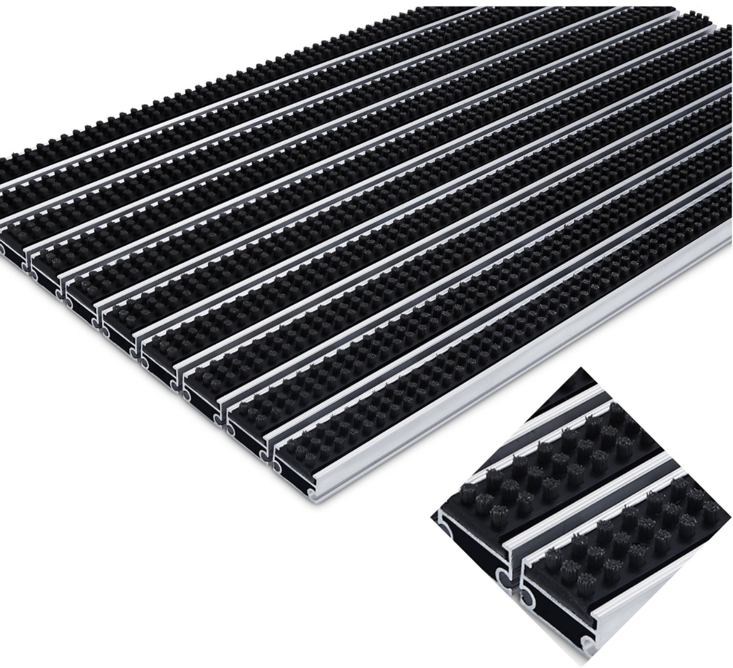 Polentex Aluminiene Combi Standaard 22 Schraper Mat 100x50cm