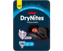 Drynites luierbroekjes - jongens - 3 tot 5 jaar - 16 stuks (1x16)