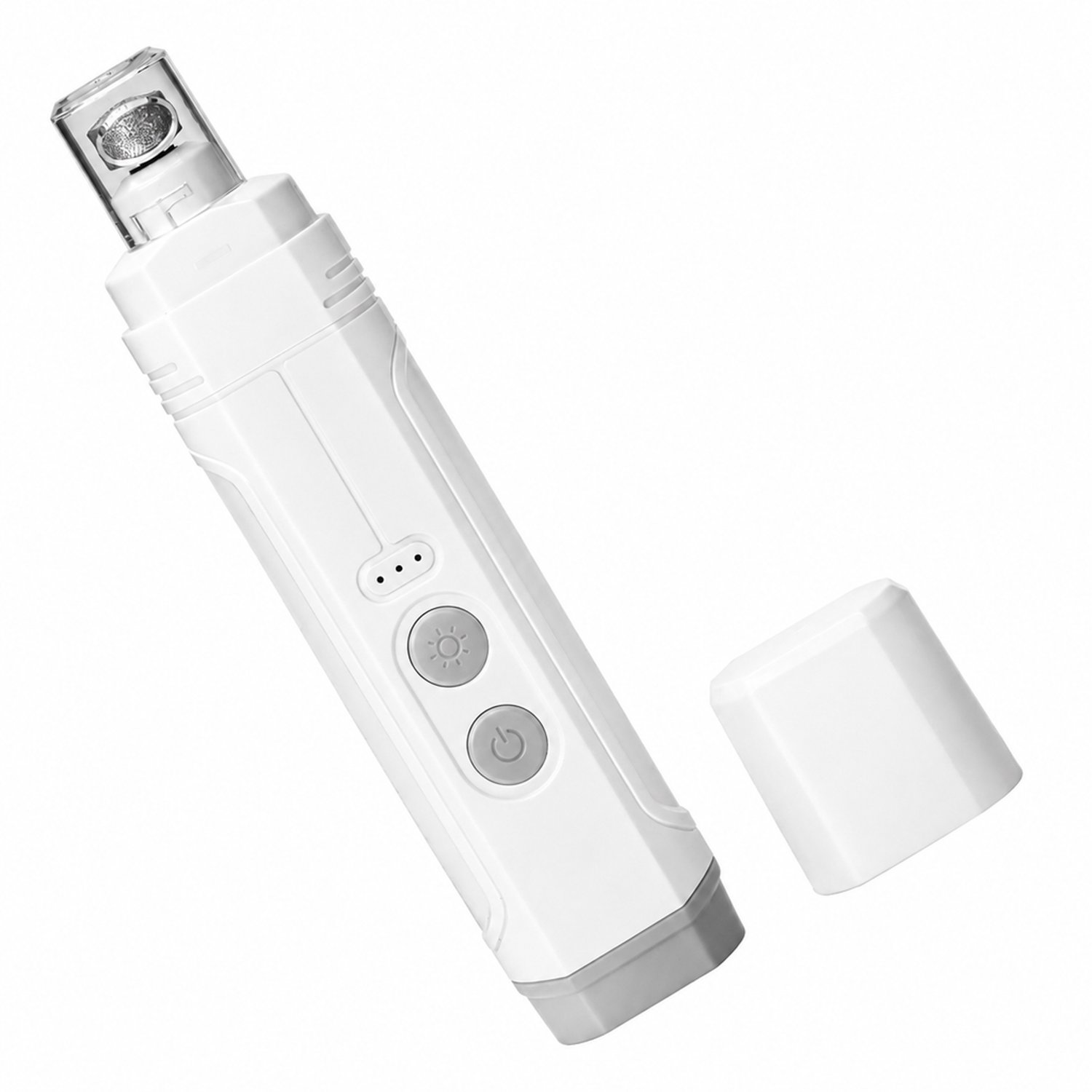 Elektrische nageltrimmer - Wit - Oplaadbaar - Nagelverzorging voor katten en honden