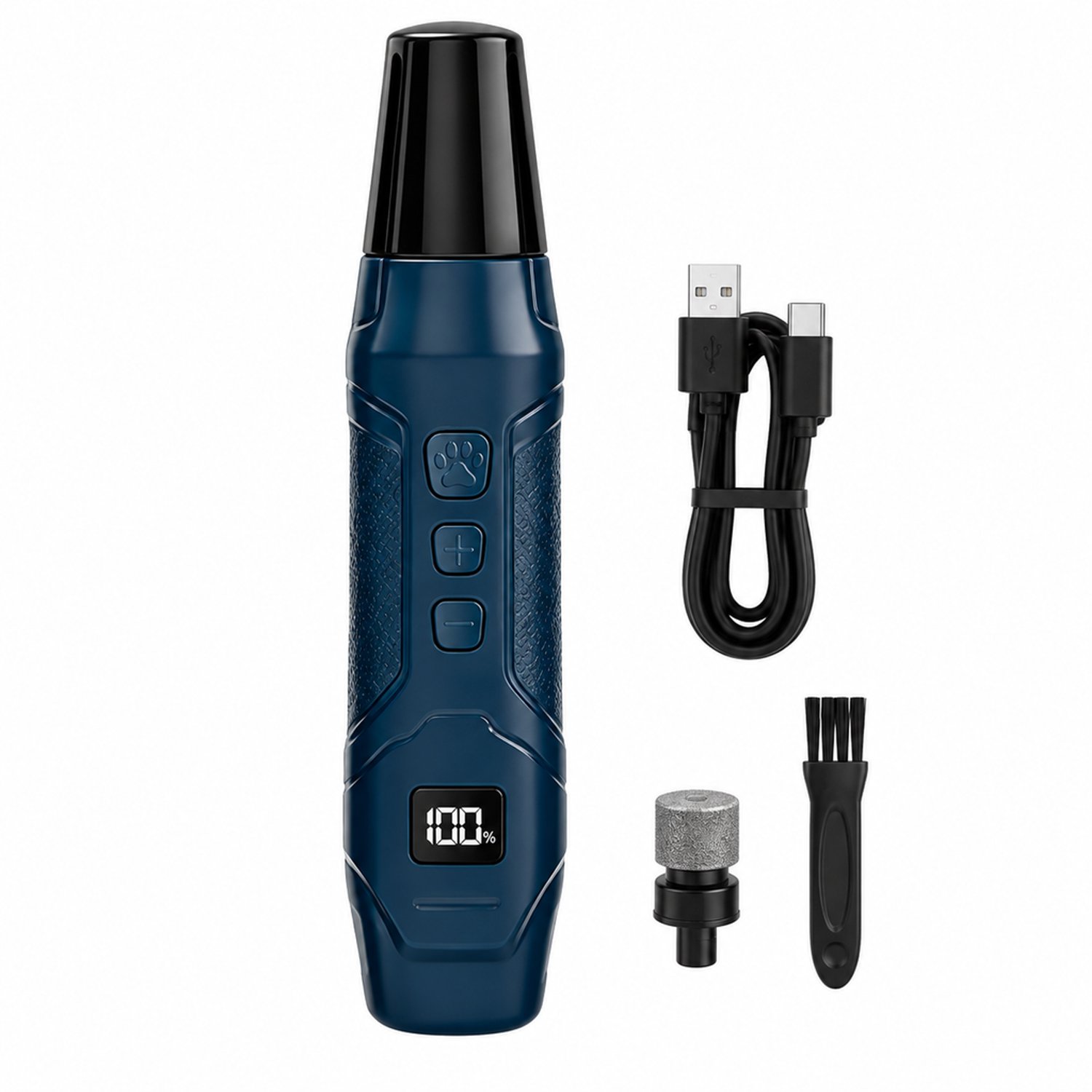 elektrische nagelknipper voor huisdieren - Blauw - Nagelverzorging voor honden en katten - Engelstalige verpakking