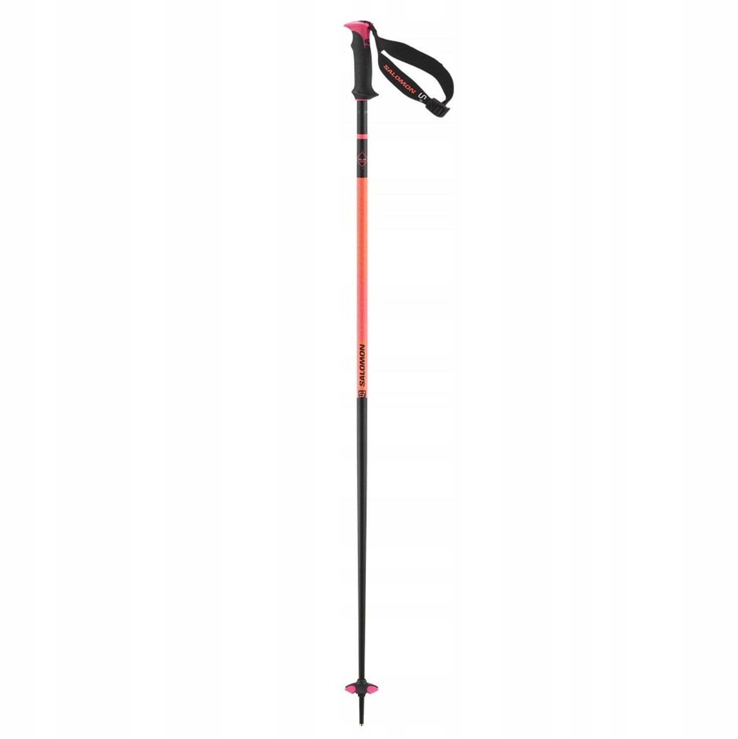 Merkloze Ski Stoks Aluminium 130cm met S3 Grip & Verwisselbare Skischijven
