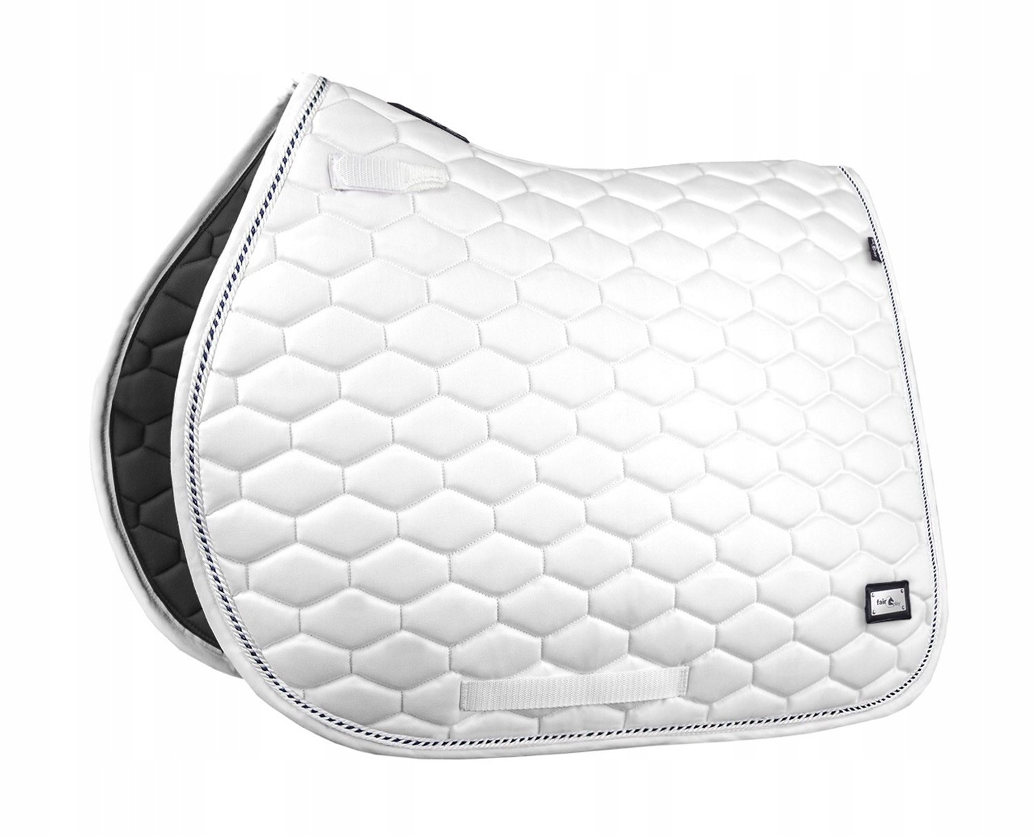 Czaprak FP HEXAGON wit Pony - ademend en comfortabel