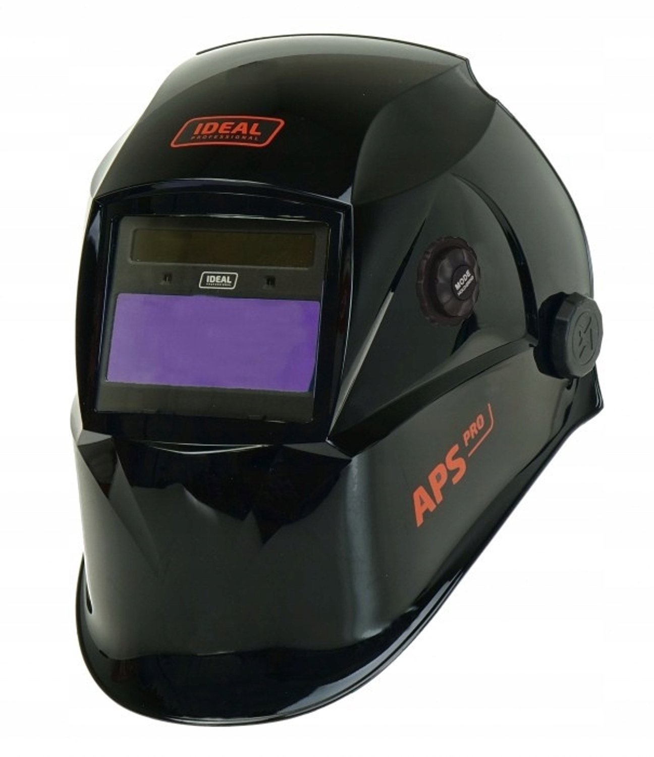 APS Pro Badek 568L-S+ Automatische Lashelm - Zwart TruV+