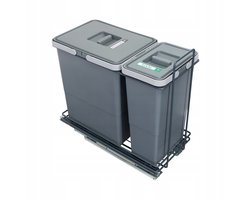 EcoCube Afvalscheider 30cm Keuken - 26L (18L+8L) - Zachtsluitend