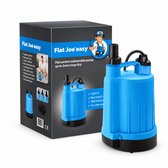 Flat Joe ® easy - vlakzuigende dompelpomp - 4200 l/h - dweildroog tot 2mm - incl bodemfilter - wateroverlast - kelderpomp - vlakzuiger - dweilpomp - vlakzuigpomp - kelder zwembad of vijver