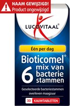 Lucovitaal Bioticomel tabletten Mix van 6 Bacteriestammen 30 kauwtabletten