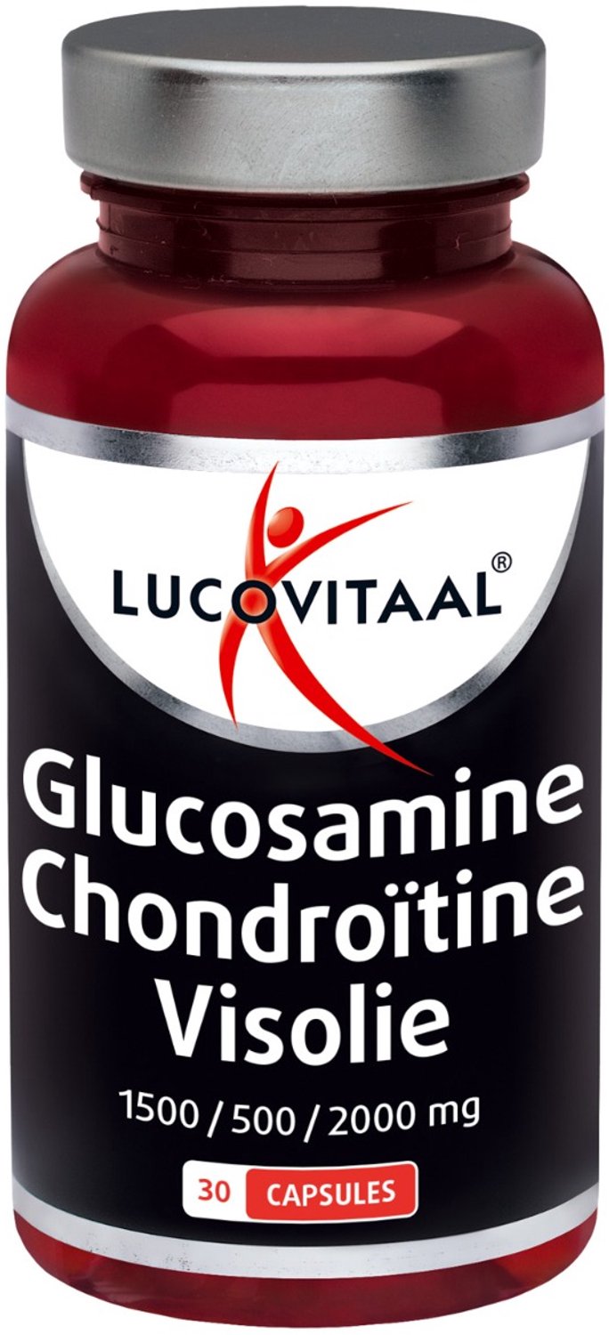 Bol.com Lucovitaal Glucosamine Chondroïtine Visolie 30 capsules aanbieding