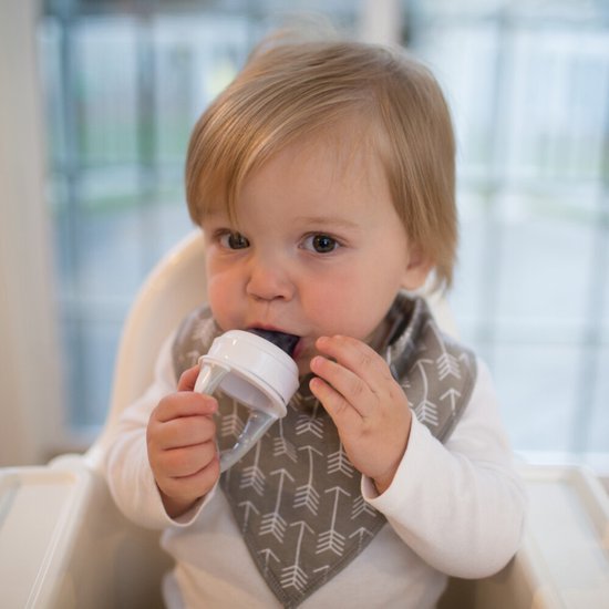 Dr. Brown's Fresh Firsts Feeder - Voedingsspeen - Grijs van Dr. Brown's — afbeelding 4