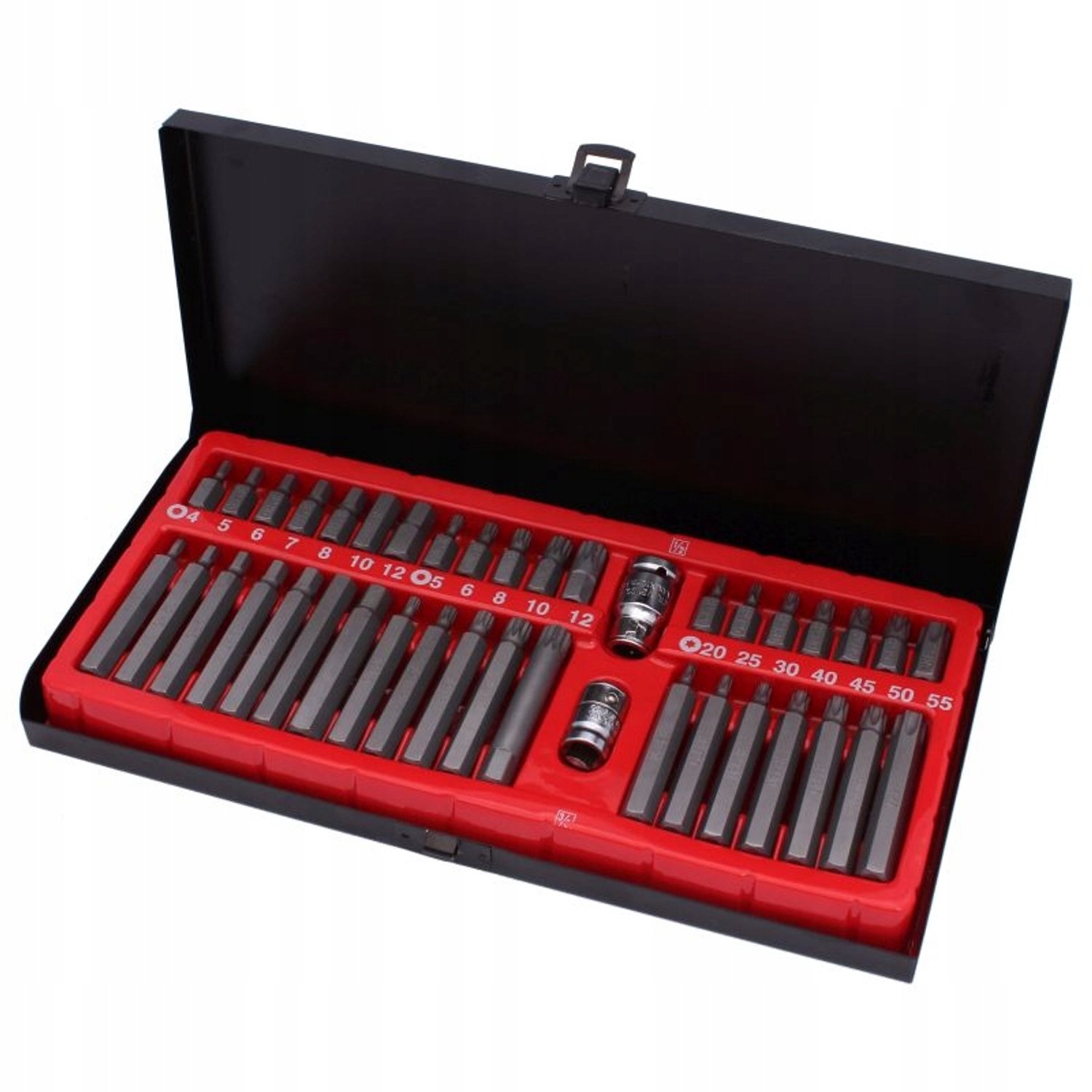 40-delige Torx, Spline & Hex Dop Bit Set - Duurzaam S2 Staal