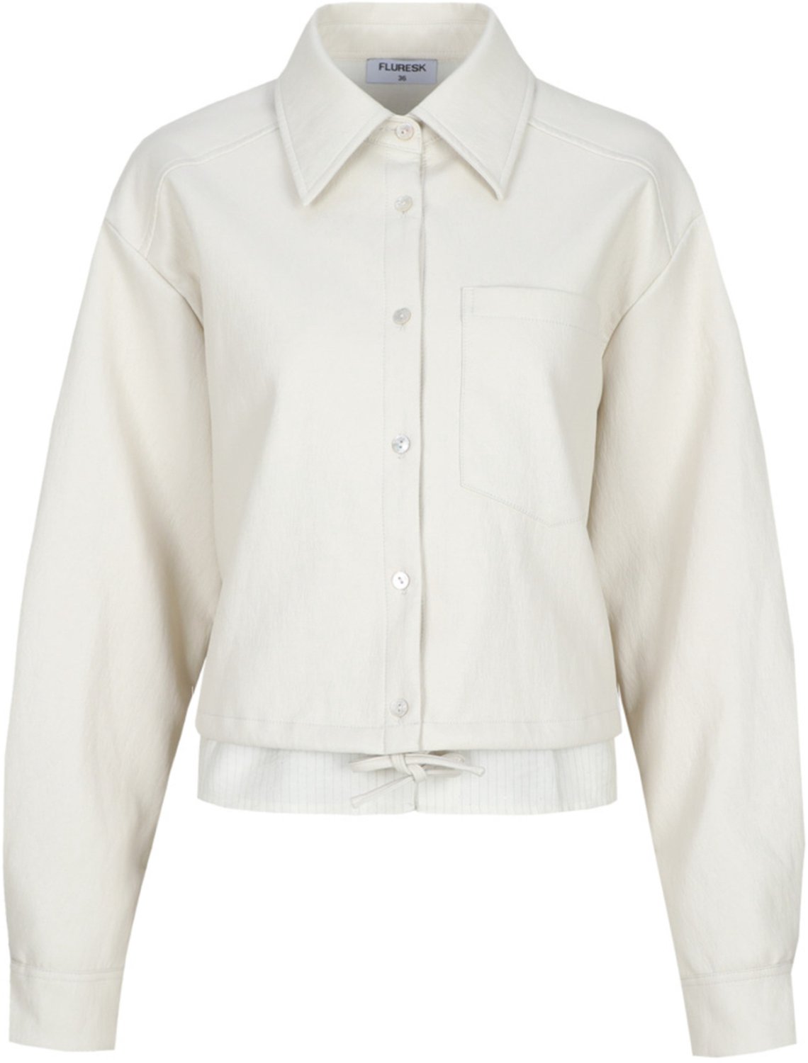 Fluresk Blouse Hillie Jacket 26wzf26 402 Wood Ash Dames Maat - W38