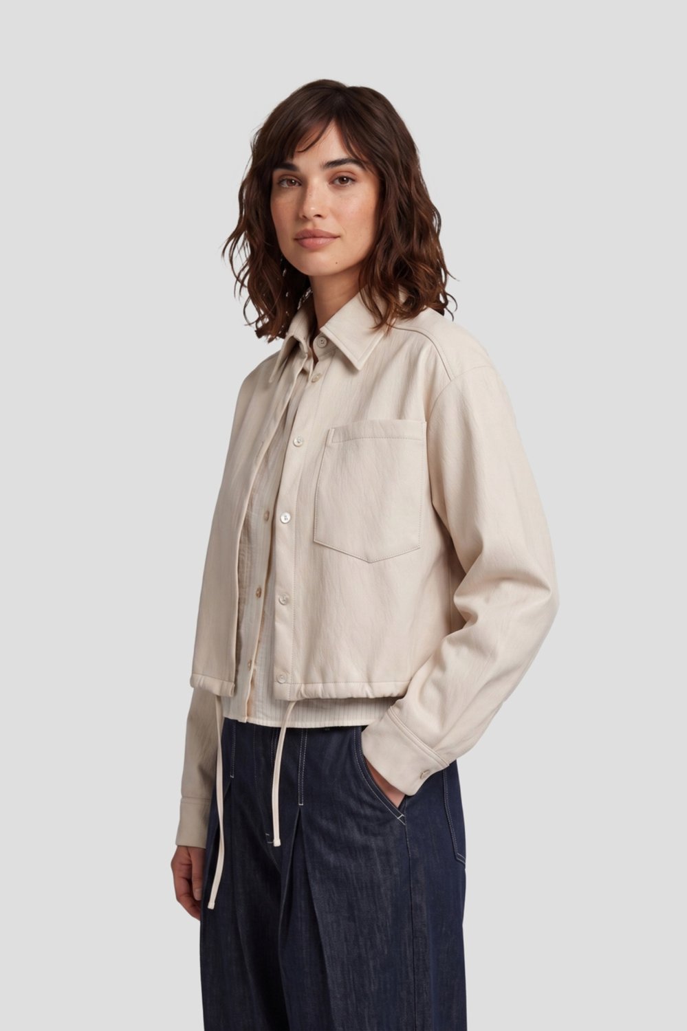 Fluresk Blouse Hillie Jacket 26wzf26 402 Wood Ash Dames Maat - W40