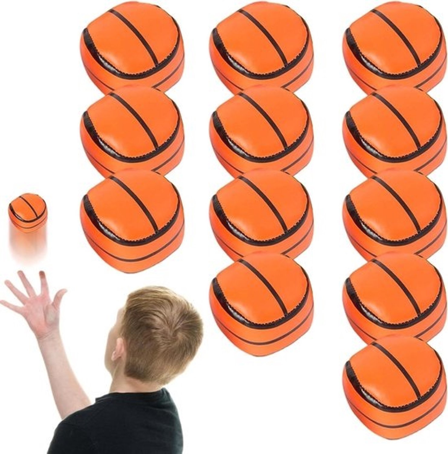 Jongleerballen - Speelgoedballen - Voor het ontwikkelen van vaardigheden - Veilig en stevig - 12 stuks - Multicolor