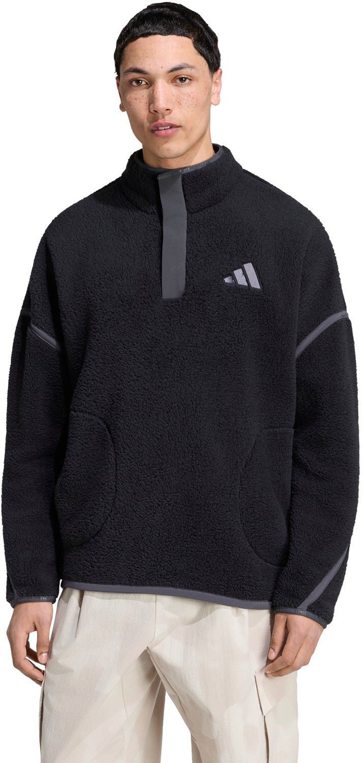 Adidas Terrex Terrex Multi High Pile Fleece Pullover Heren Zwart