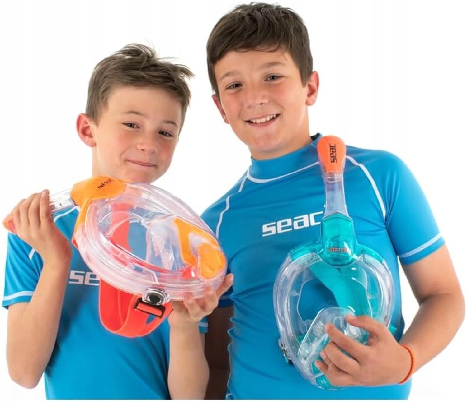Volledig gezichtsmasker voor snorkelen - Panoramisch 180° zicht