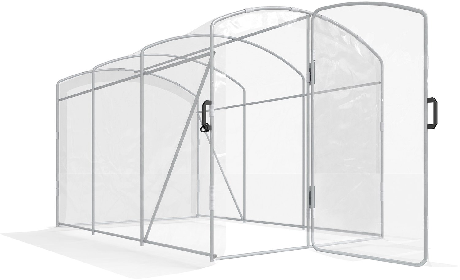 Sunona Tunnelkas - Met deur - 300 x 200 x 195 cm - Transparant