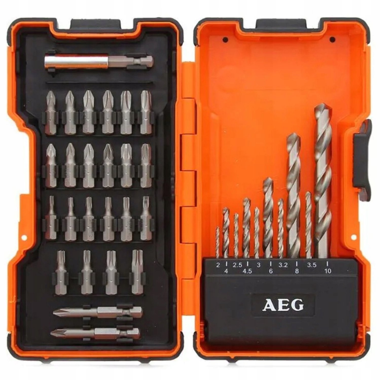 AEG 35-delige HSS-G Boor- en Bitset