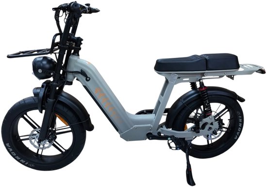 QmWheel D50 Fatbike - Grijs — afbeelding 3