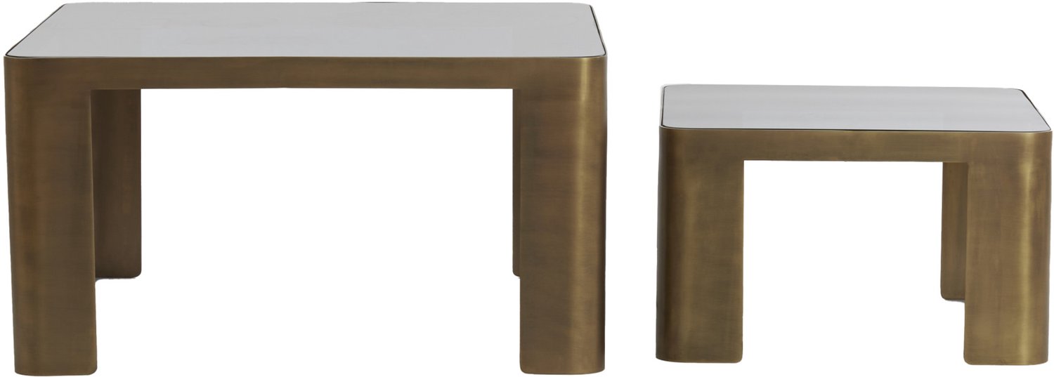 Light & Living Tafel OXE - Brons - 75x75x40 cm