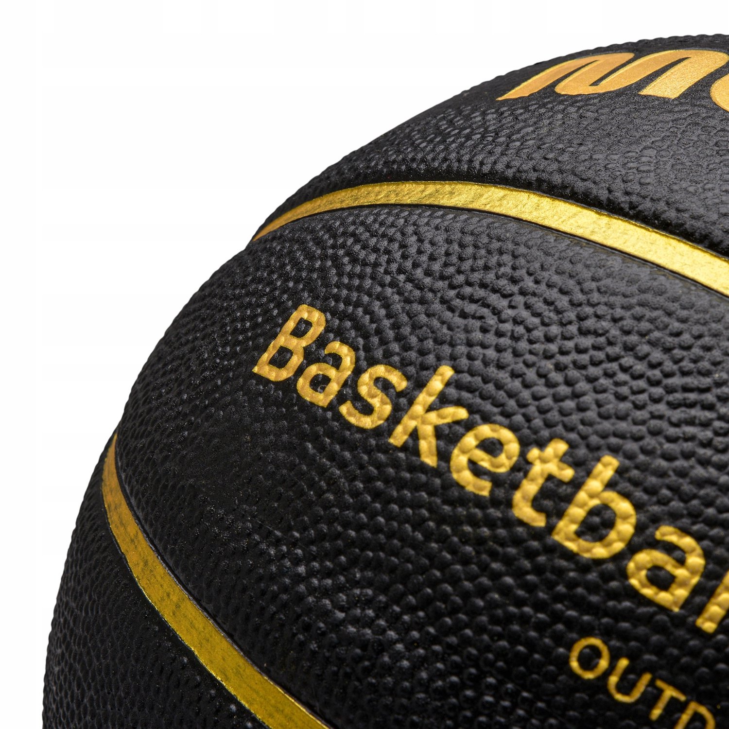Meteor Basketbal Trainingsbal Maat 7 - Cellular Zwart/Goud