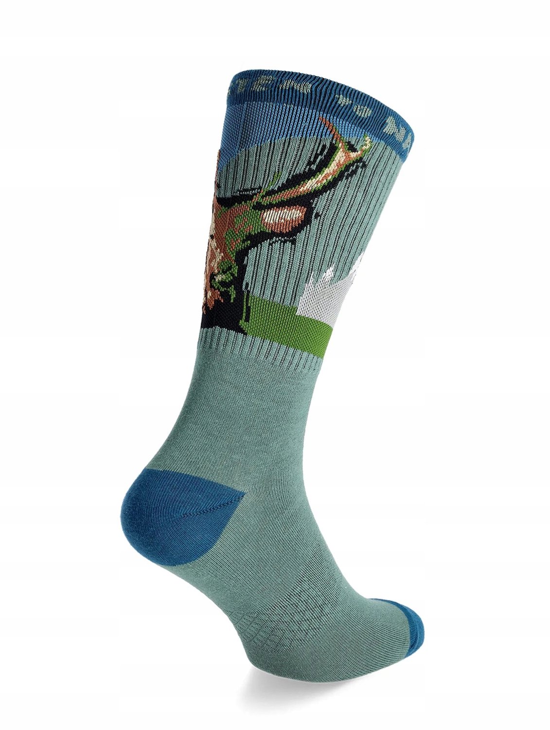 E9 Odd Deer Sokken Mix Blauw