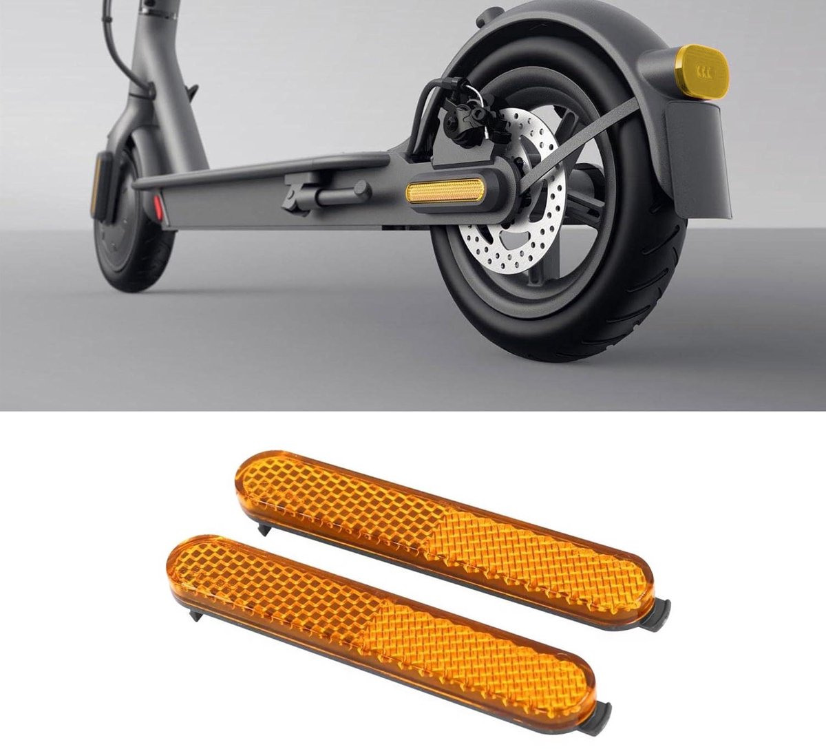 2 STKS voor Ninebot F2 F2 PLUS F2 PRO Elektrische Scooter Zijreflecterende strip, Elektrische Scooter - ShopVlot